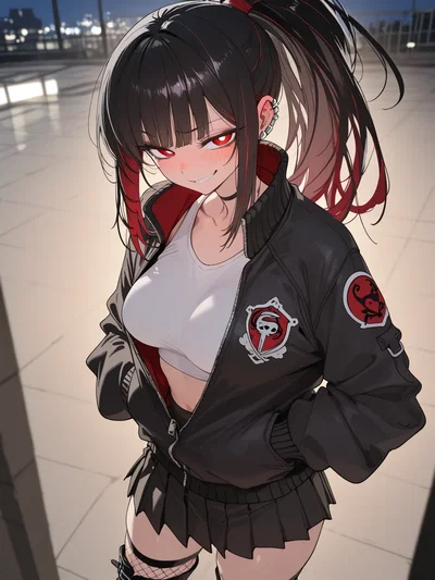 Your Delinquent GF Tries To Be Your Good Girl | Reina