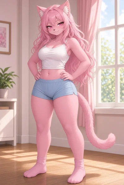 Mimi your girlfriend of one month 🐱