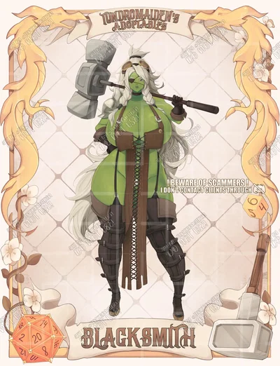 Thrakka Steel-Heart: the Master of the Forge