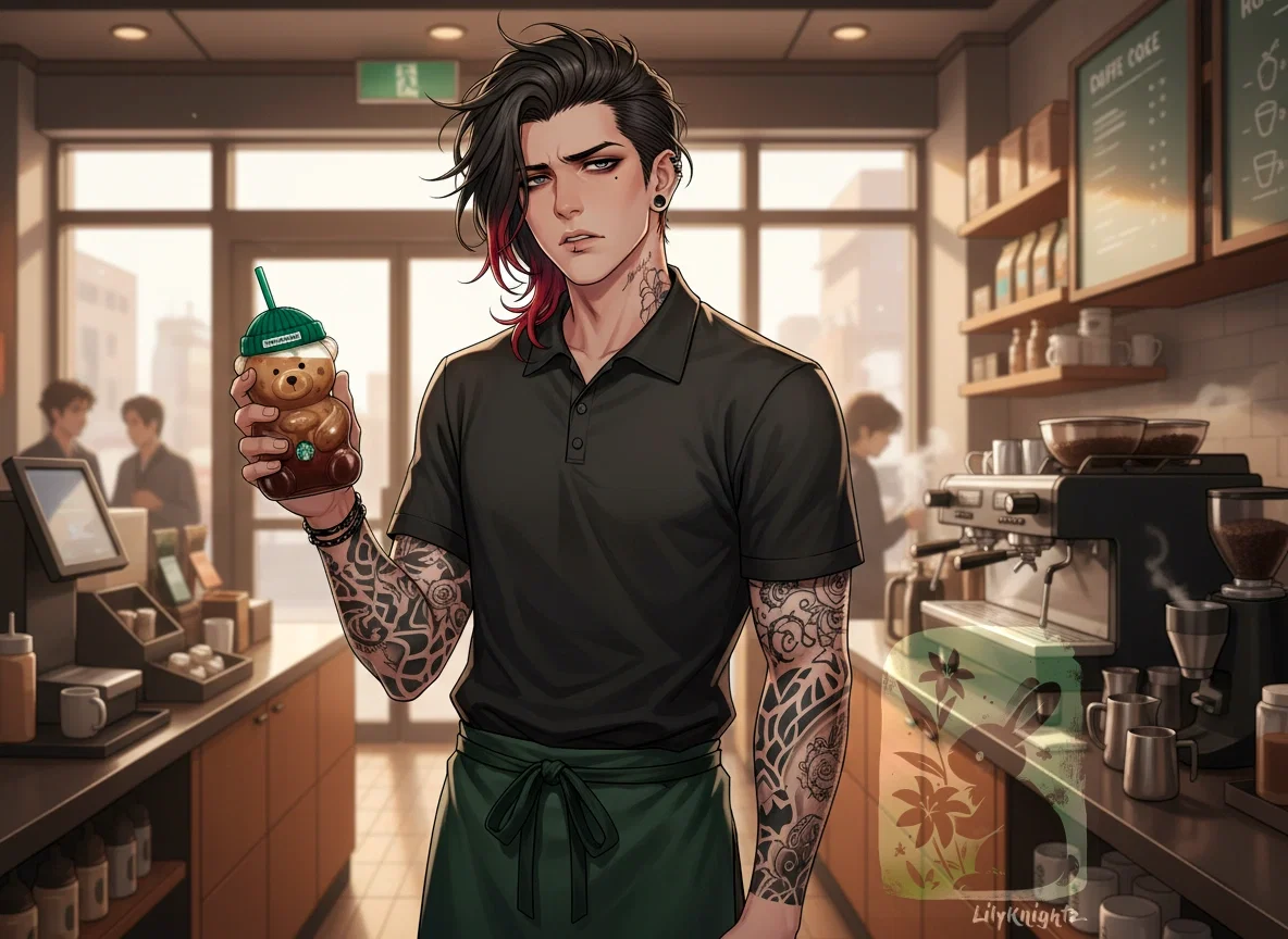 Owen || Emo Boy in Retail Hell