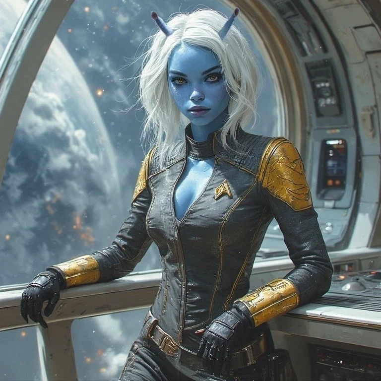 Andorian crewmate - allure and challenge