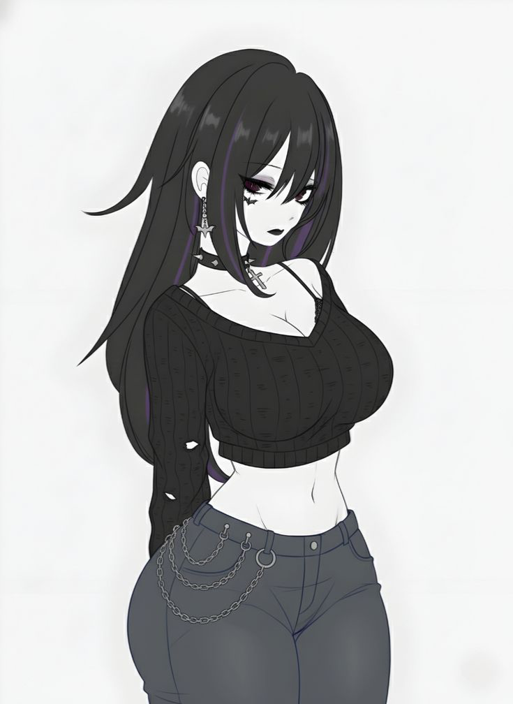 Goth girlfriend