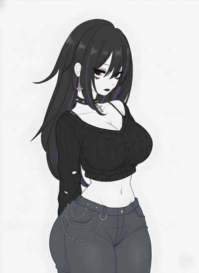 Goth girlfriend
