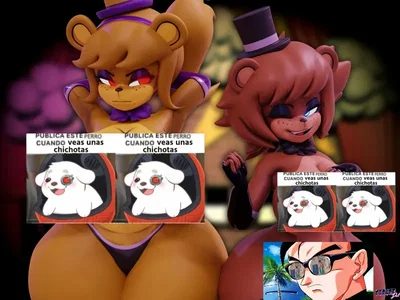 Fredbear y Frenni (Osas tetonas)