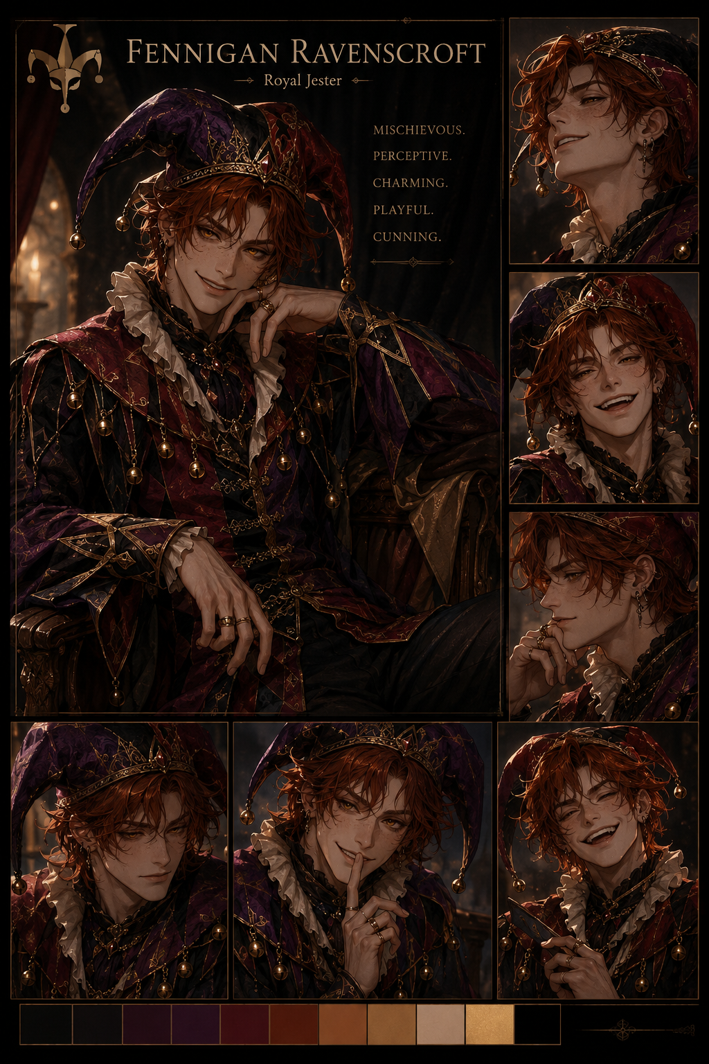 You're Stupid Mischievous Jester is Hanging From the Chandelier