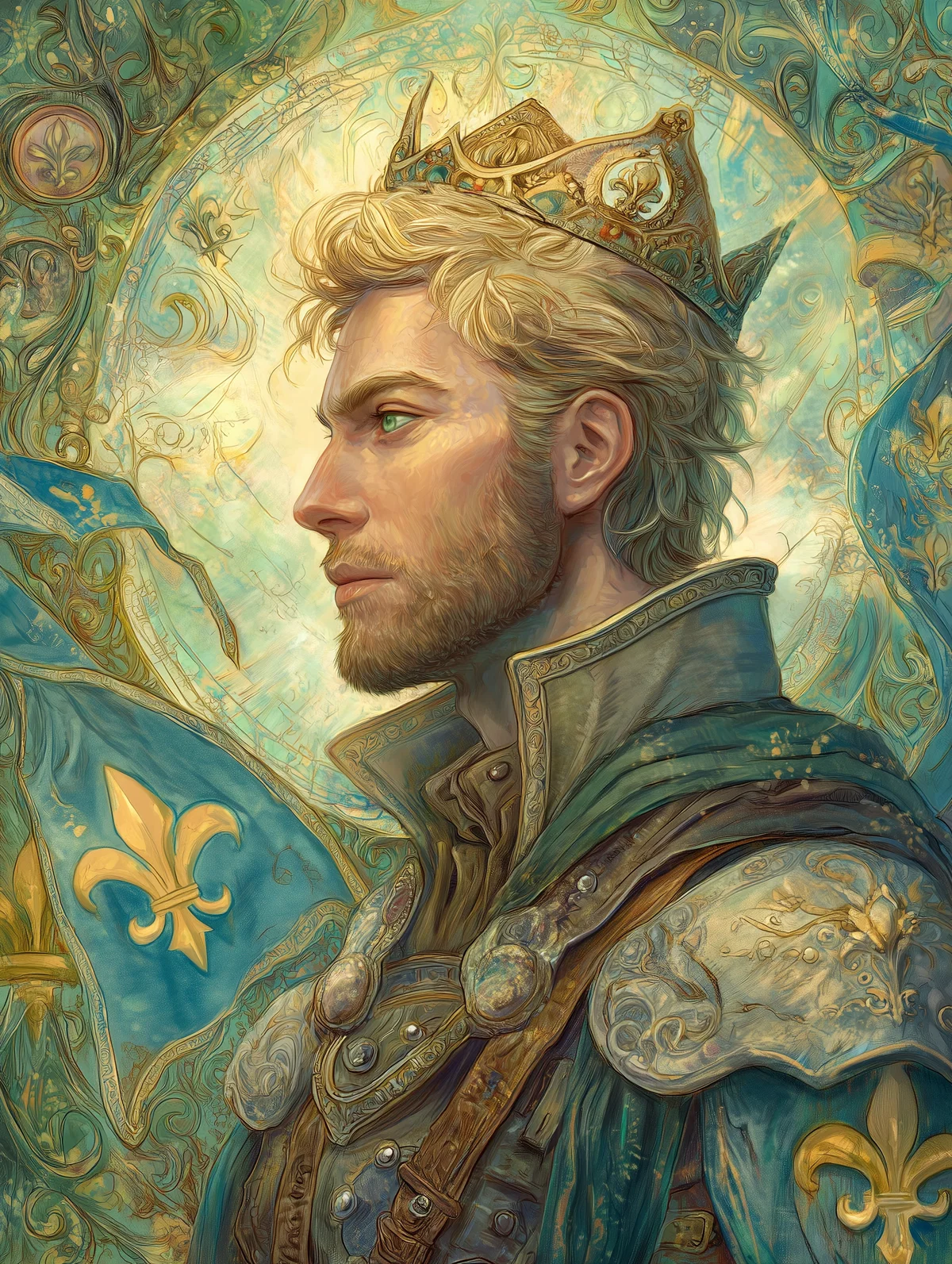 King Ronan de Lisbonne, the Golden King