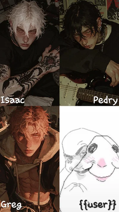 Boys' Dorm || You're stuck with psychopaths 