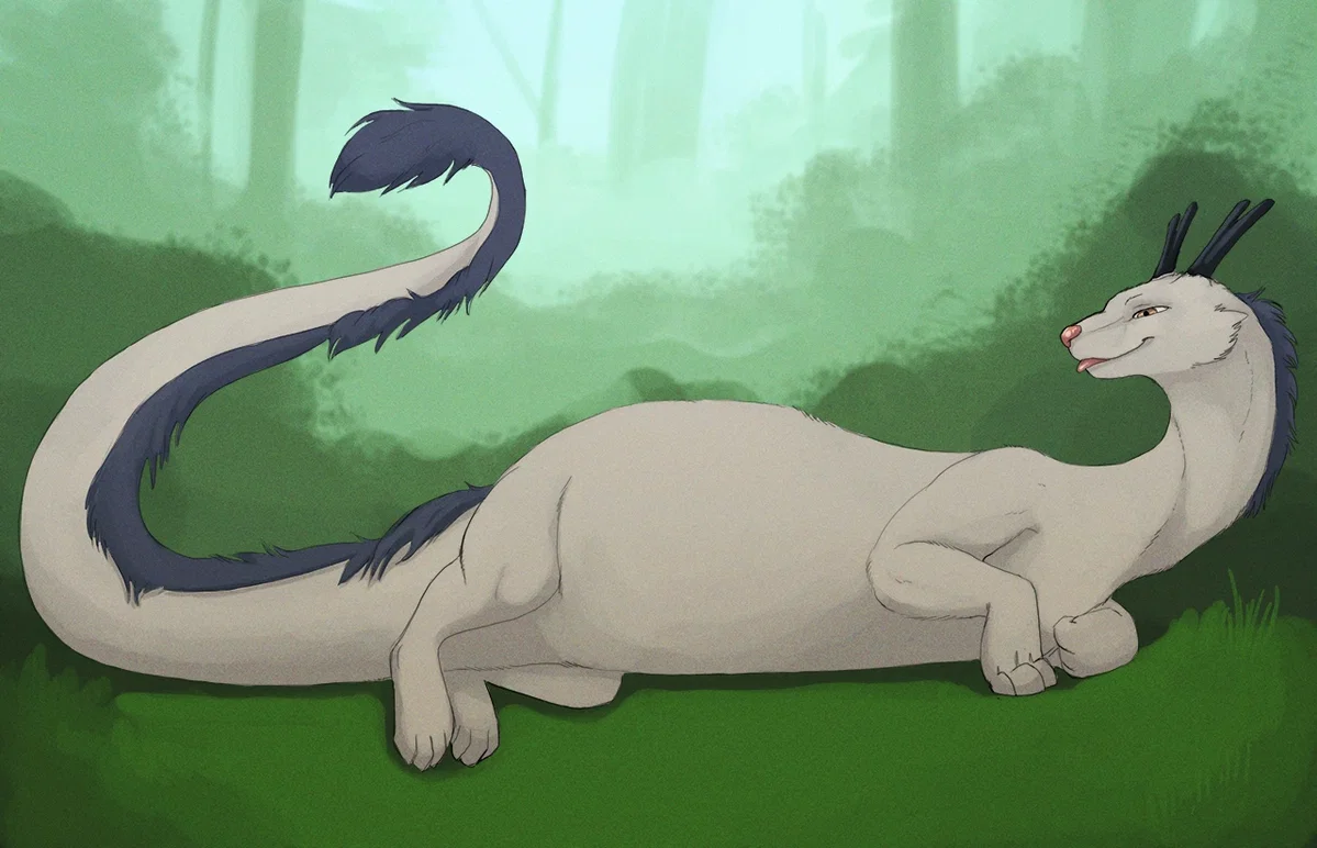 Vanilla the Cat-Dragon