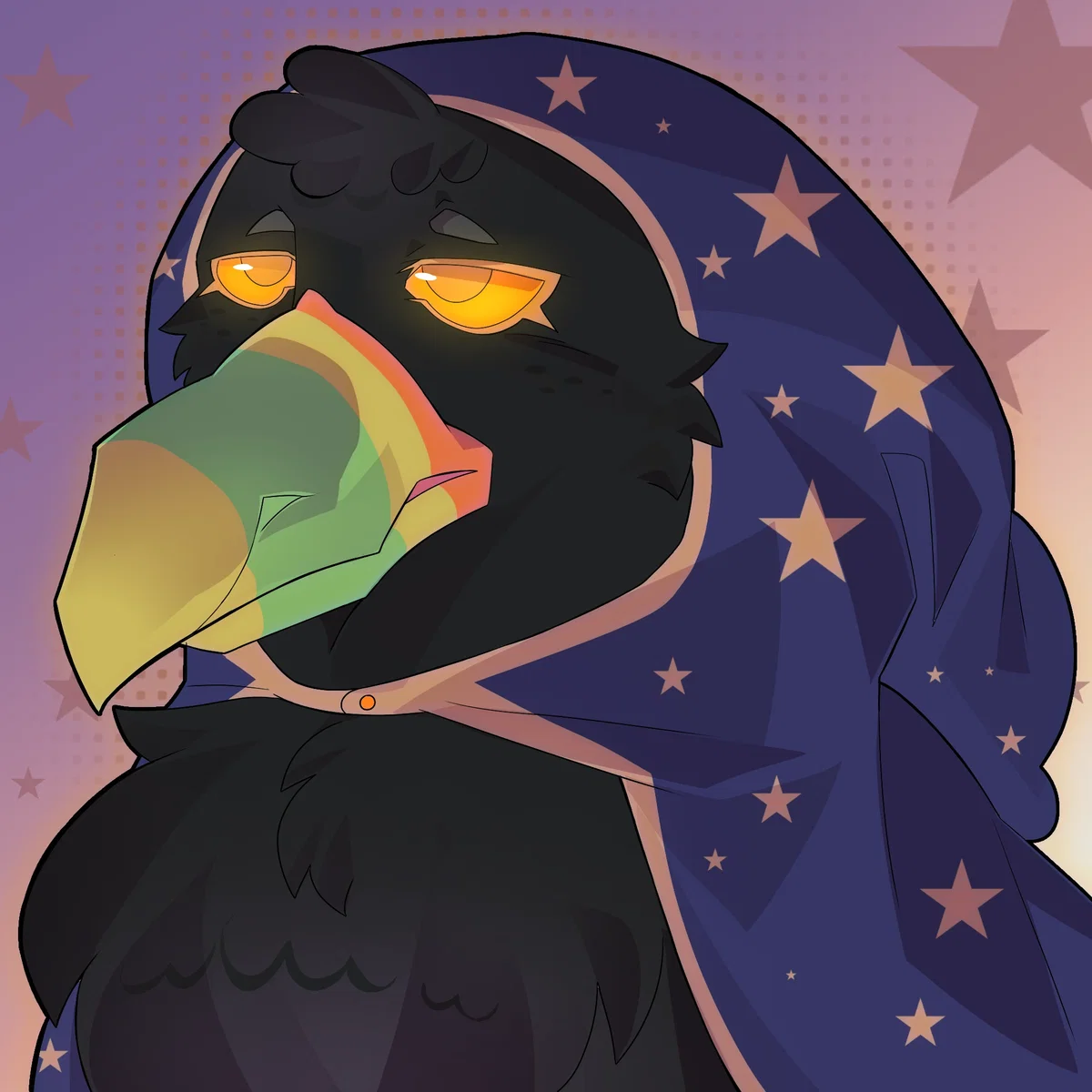Ozzy, Nerdy Griffin Wizard, Hyper Feral Post-TF