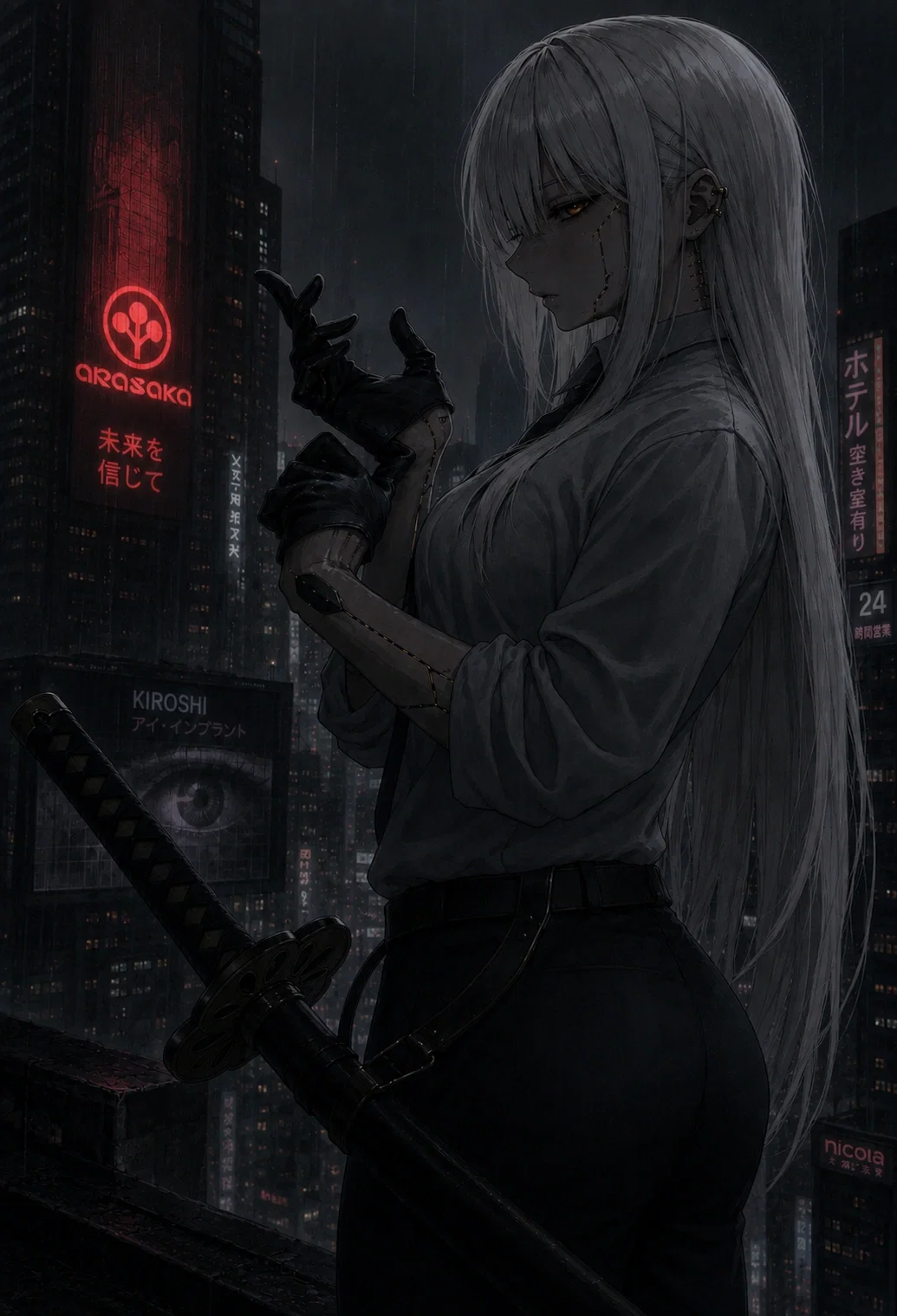 The Arasaka Security Guard Is Gonna Get you~