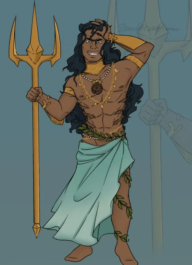 Poseidon done kidnapped you