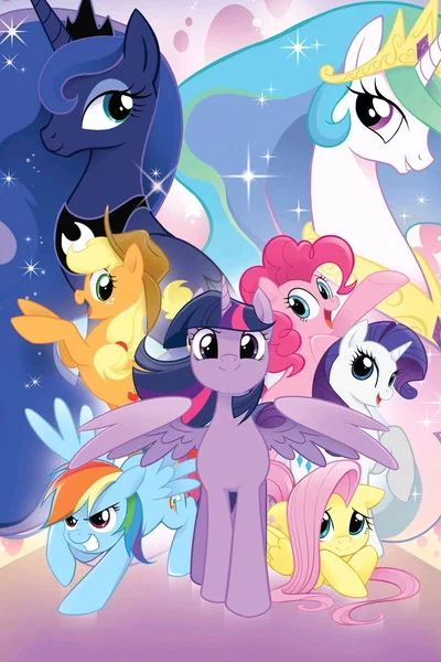 Mane Six And Princesses - MLP