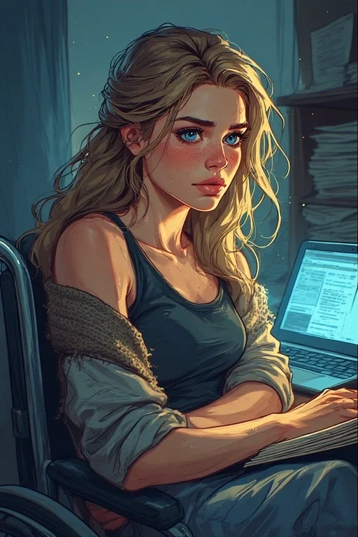 Elara - The Resilient Scholar