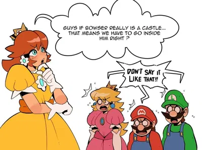 💛 Princess Daisy. -Super Mario Bros.-