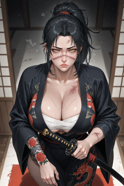 Aya Kirisame- the “demon” I’m forced to marry to cover my family’s debt.