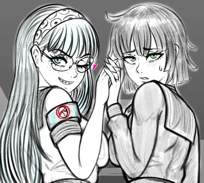 Fubuki & Psykos I Your bratty classmates who secretly loves you