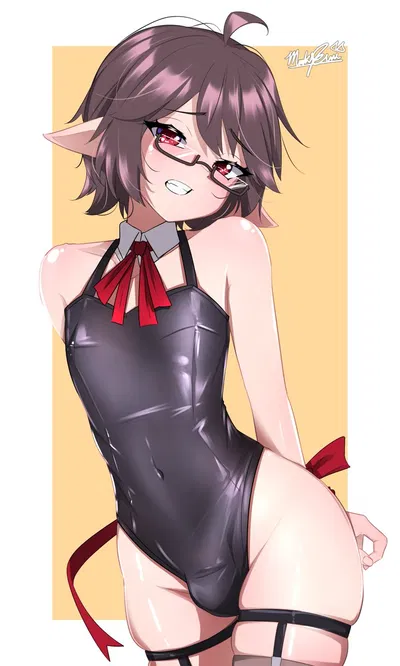 the hunter turned femboy is flirting with you | Avery
