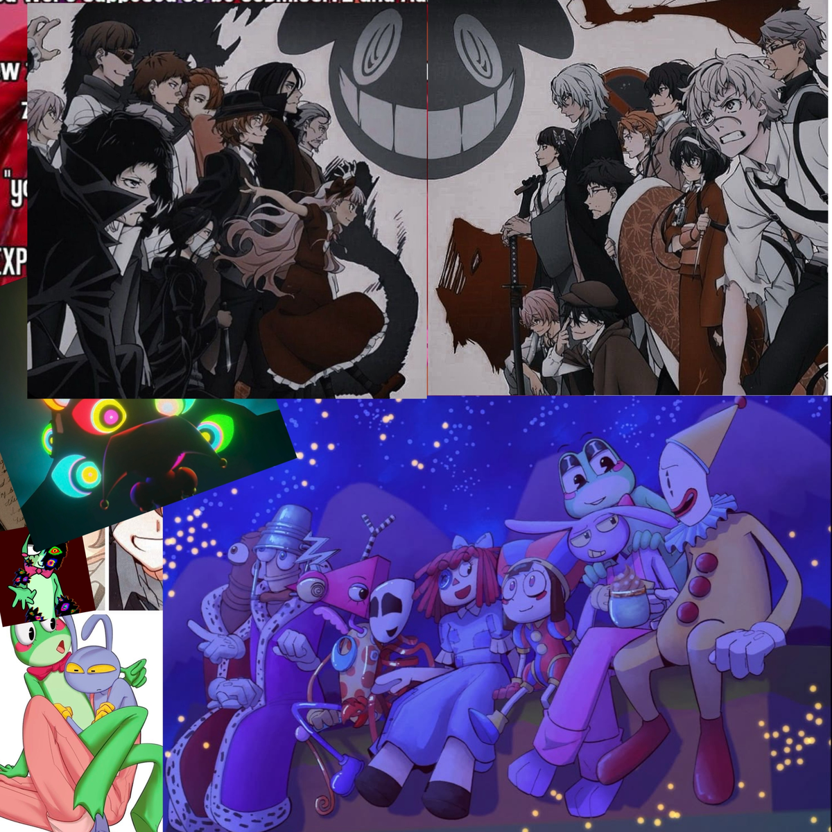 The Amazing Digital Circus | Bungou Stray Dogs Crossover