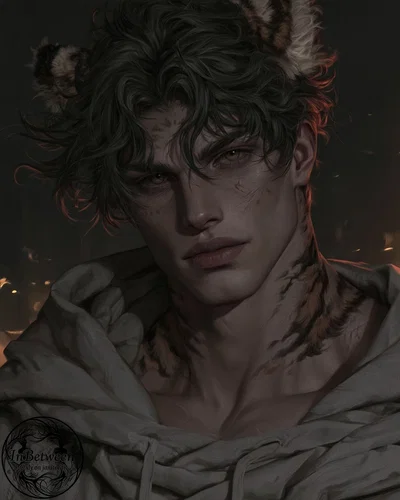 Hugo | Your tiger plushie has turned into a demihuman