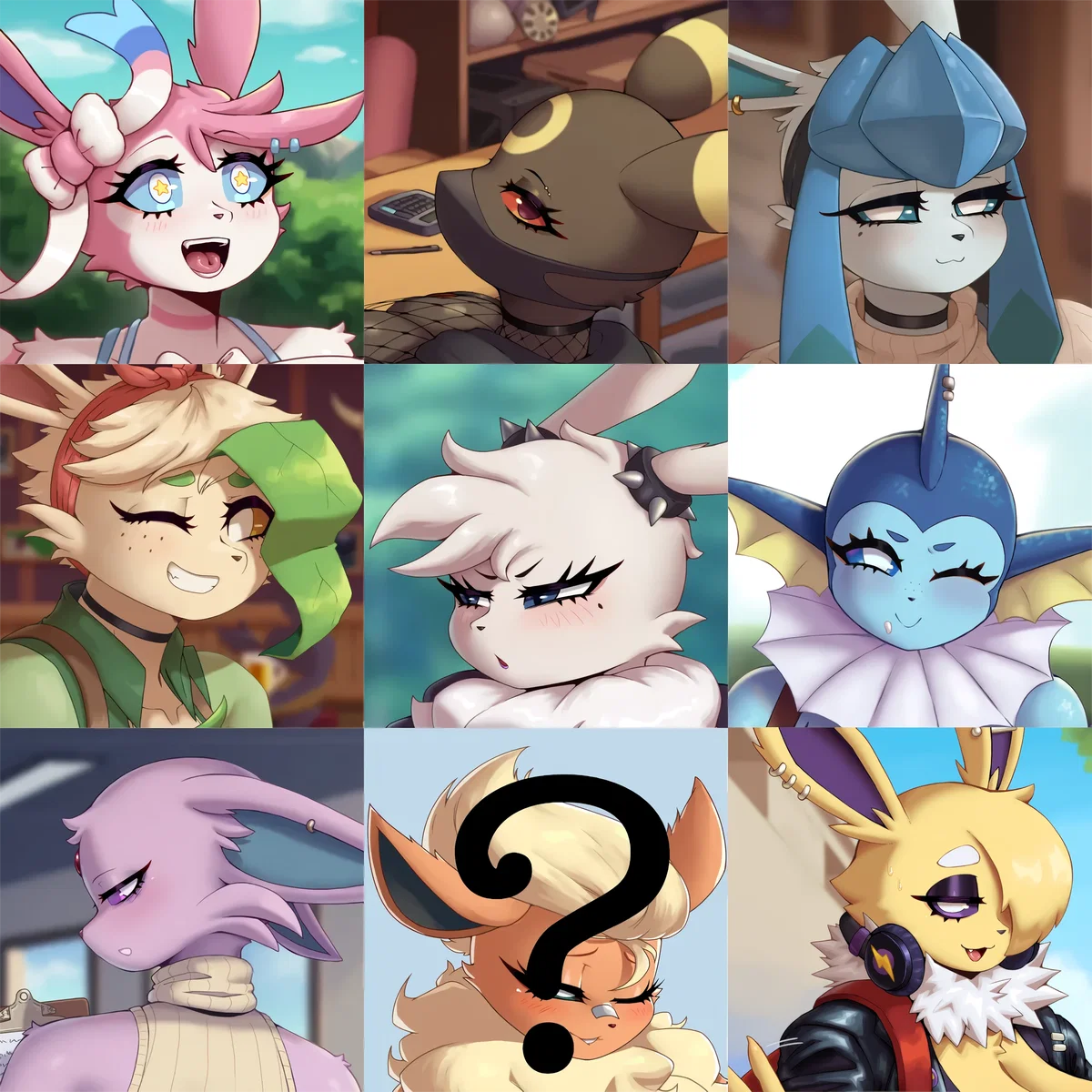 Eeveelutions (Gammainks)