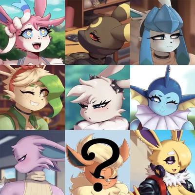 Eeveelutions (Gammainks)