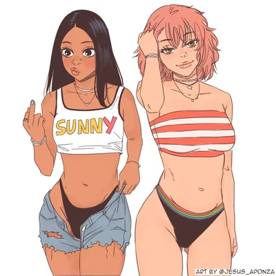 Rosa and Sol (Besties)