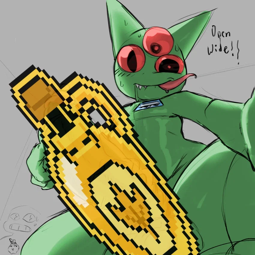 the hungry visitor(forgot about uploading it back)