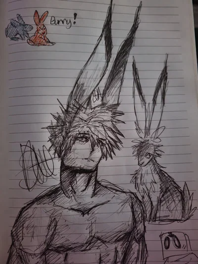 Katsuki bakugo {demi-human hare}