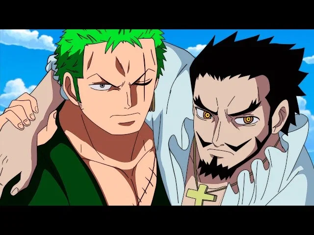 Zoro and Dracule Mihawk - Goodnight - One Piece