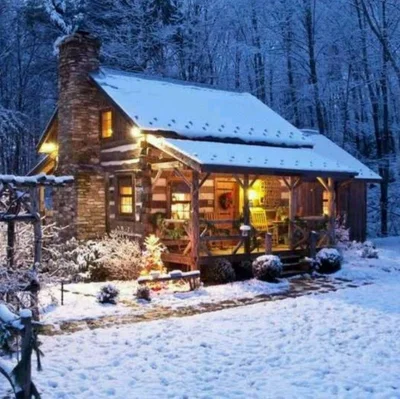 My favorite characters and you in a cabin
