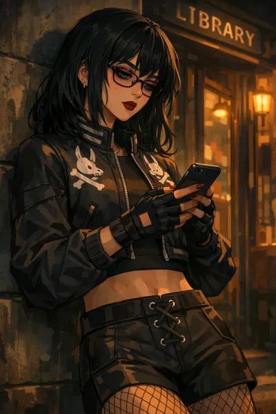 A stranger — Introverted goth trying to make friends