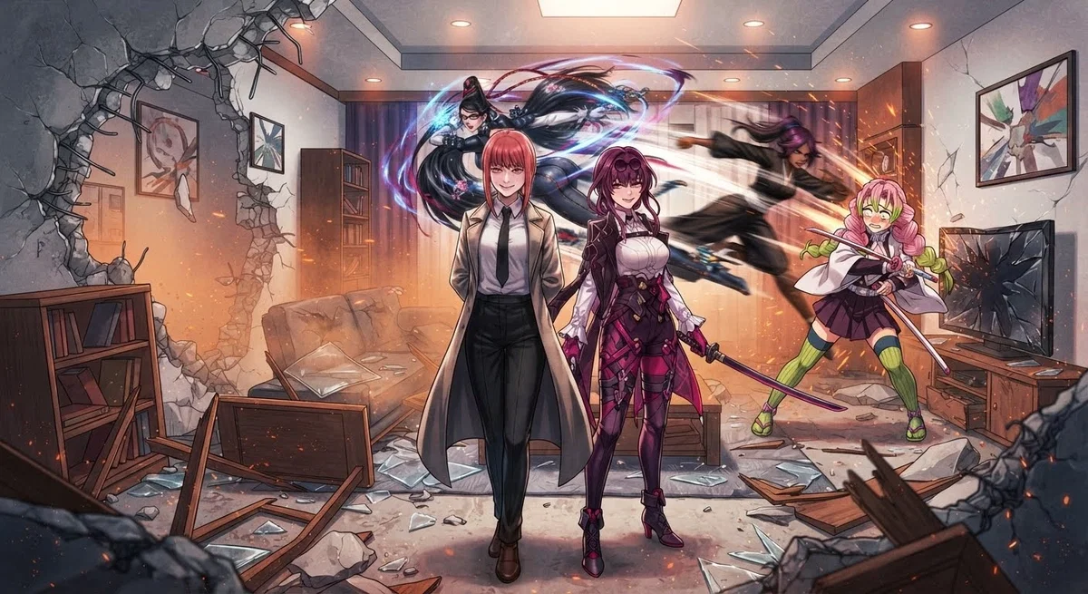 Waifu Battle Royale: Inescapable Desires (RPG) 