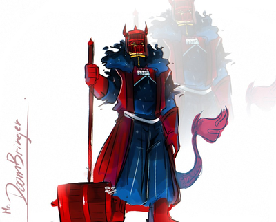 「You’re married to Doombringer」