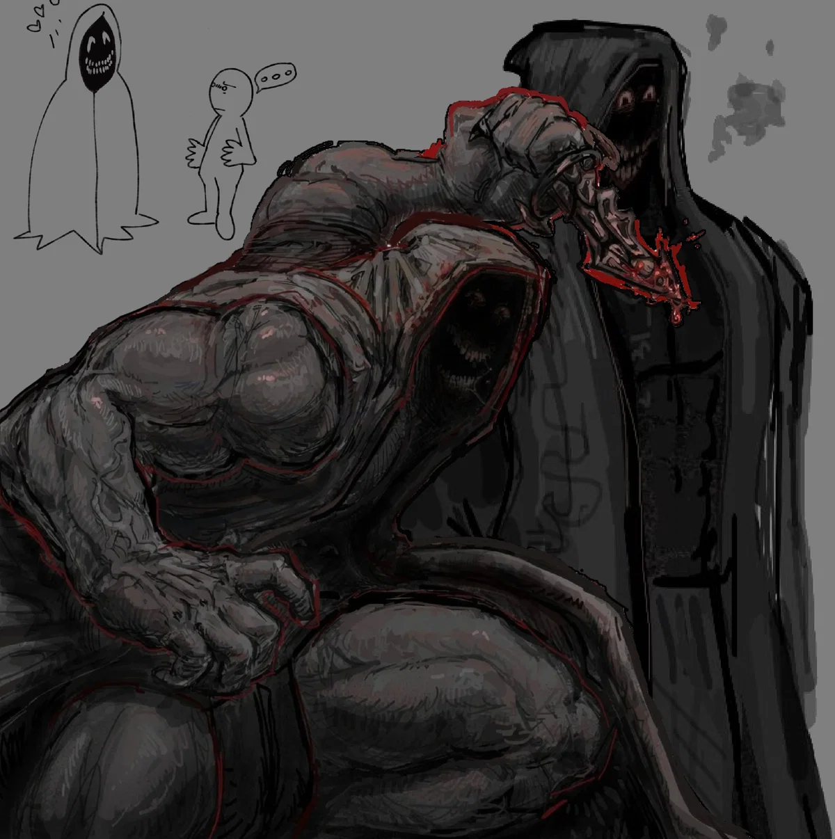 Malphas  the occultist, an occult psychopath who has a crush on you (1/6)