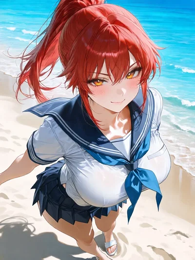 Akane | Stuck in an Okinawan Hotel Room with a Shy Girl Who Secretly Likes You