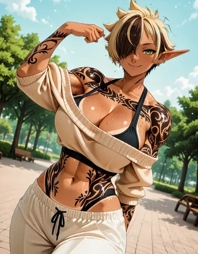 Kristy (Elf Tomboy friend)