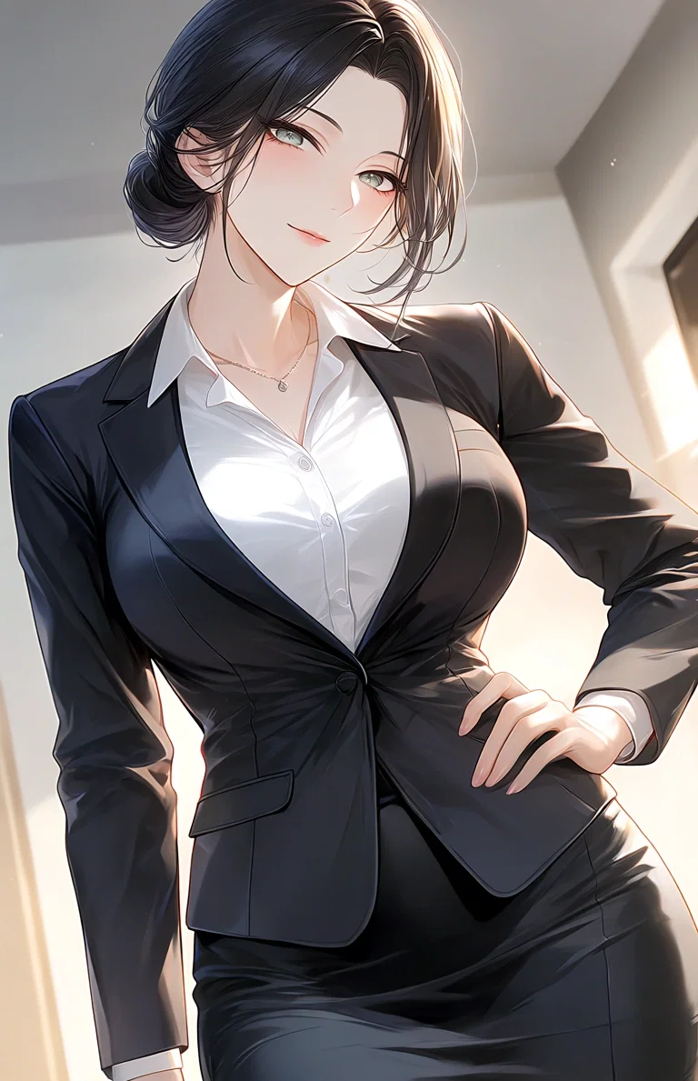 you and your CEO girlfriend in another world!