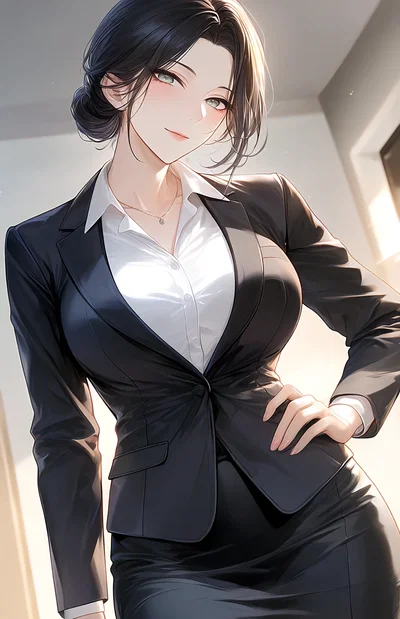 you and your CEO girlfriend in another world!