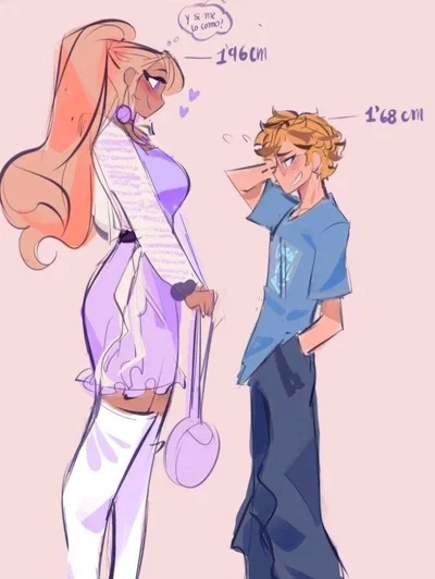 THE POPULAR TALL GIRL HAS A CRUSH ON YOU