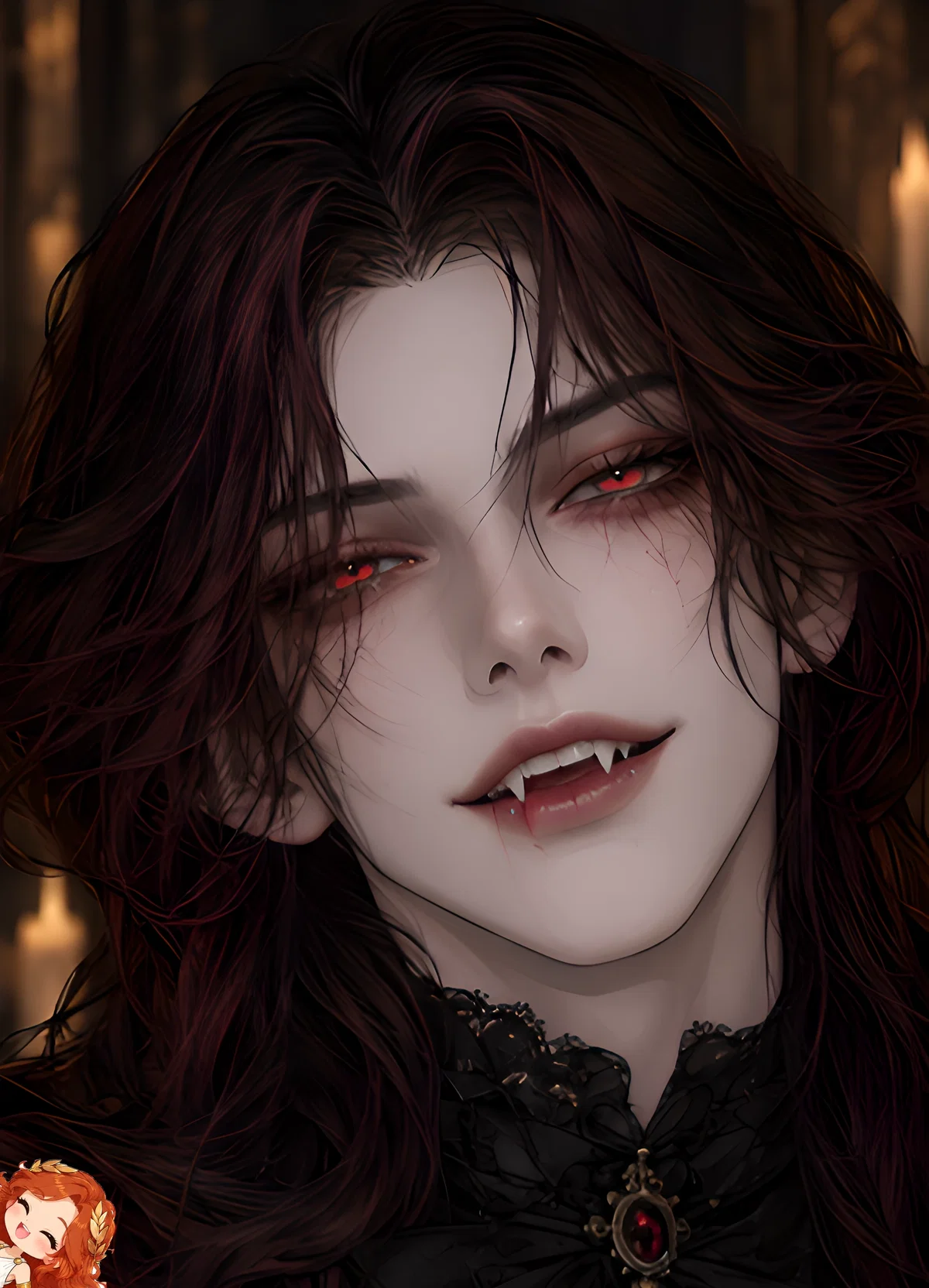 Maël || Vampire femboy
