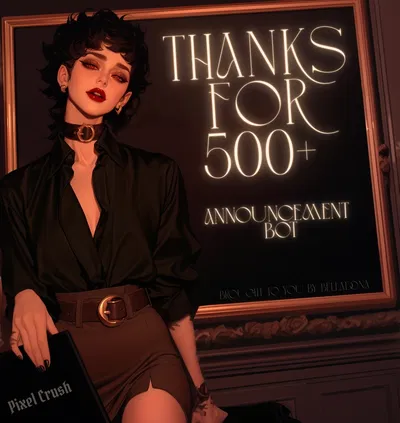 500+ Thanks, News & Updates | Announcement Bot
