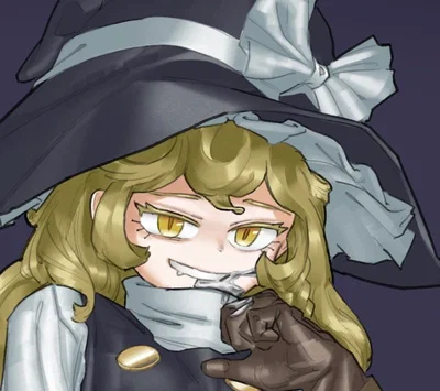Marisa Kirisame, but... Something is terribly amiss.