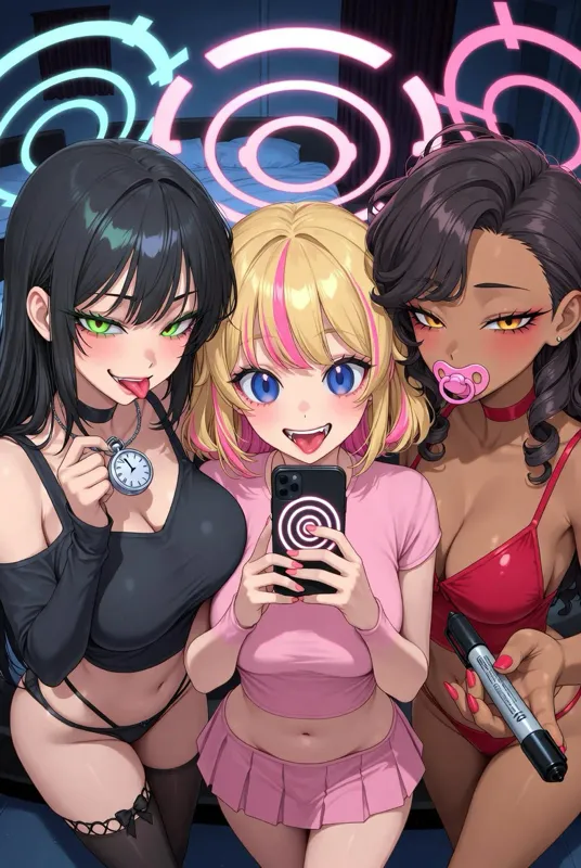 The Hypno Trio (Lila, Mia & Sophia)