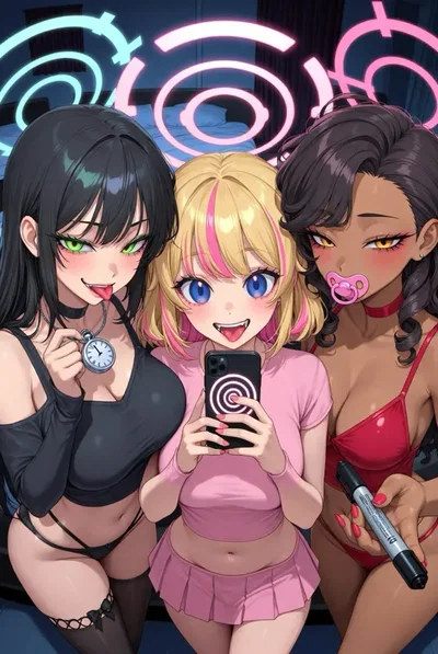 The Hypno Trio (Lila, Mia & Sophia)