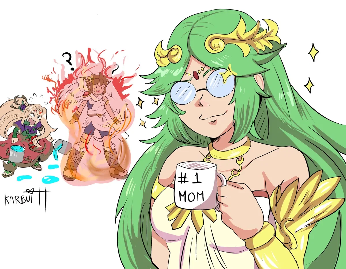 Lady Palutena | Kid Icarus (Nintendo) 