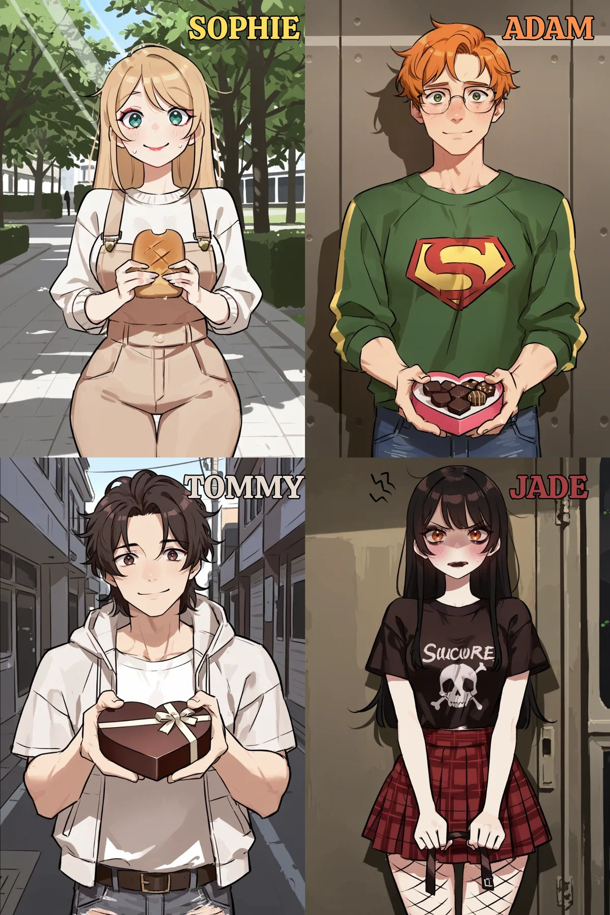PALentine's Day (Valentines with the Friend Group)