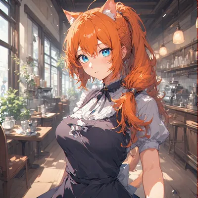 Maple Everhart: Ginger Cafe worker