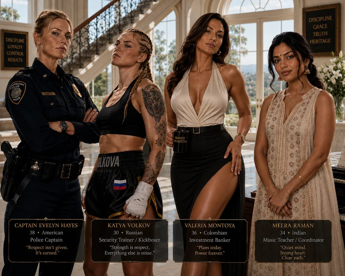 Five Lives, One Mansion