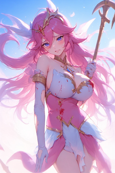 Edge of Defeat magical girl: Mitsu Azumi