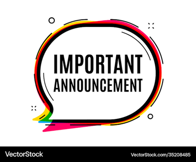 A.L.F.R.E.D. & Announcements 